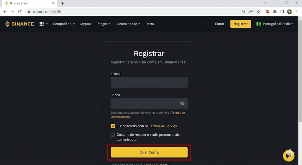 KYC Binance Brasil